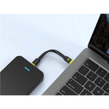 Mobile Origin 60W USB-C til USB-C Ladekabel 10 cm - Sort