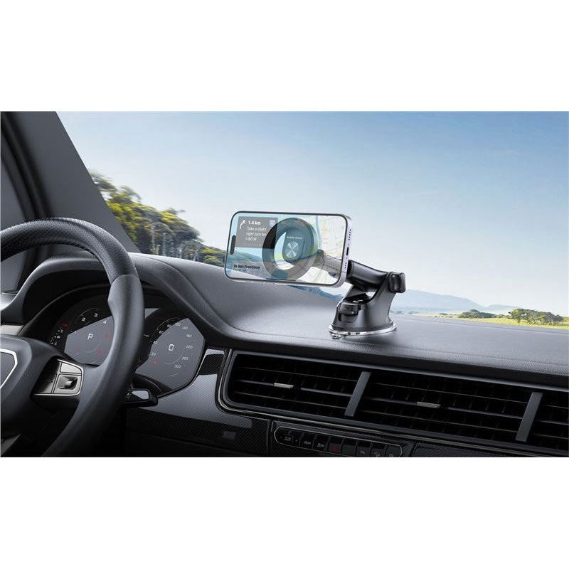 Mobile Origin 2-i-1 Mobilholder til Bil til Instrumentbræt & Ventilation - Sort