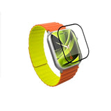 Mobile Origin Apple Watch 11 / 10 (42mm) Hybrid Skærmbeskyttelse - Gennemsigtig / Sort Kant