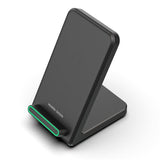 Mobile Origin PW10 Trådløs Oplader m. 15W - Qi Kompatibel - Sort