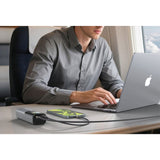 Mobile Origin PowerBank m. Display - 14.000 mAh / 100W - Grå