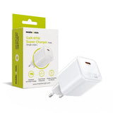 Mobile Origin - 67W Vægoplader m. 1 x USB-C - Hvid