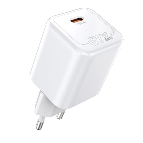 Mobile Origin - 67W Vægoplader m. 1 x USB-C - Hvid