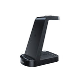 Mobile Origin 3-i-1 Trådløs Oplader til iPhone / Apple Watch / AirPods - MagSafe / Qi Kompatibel - Sort