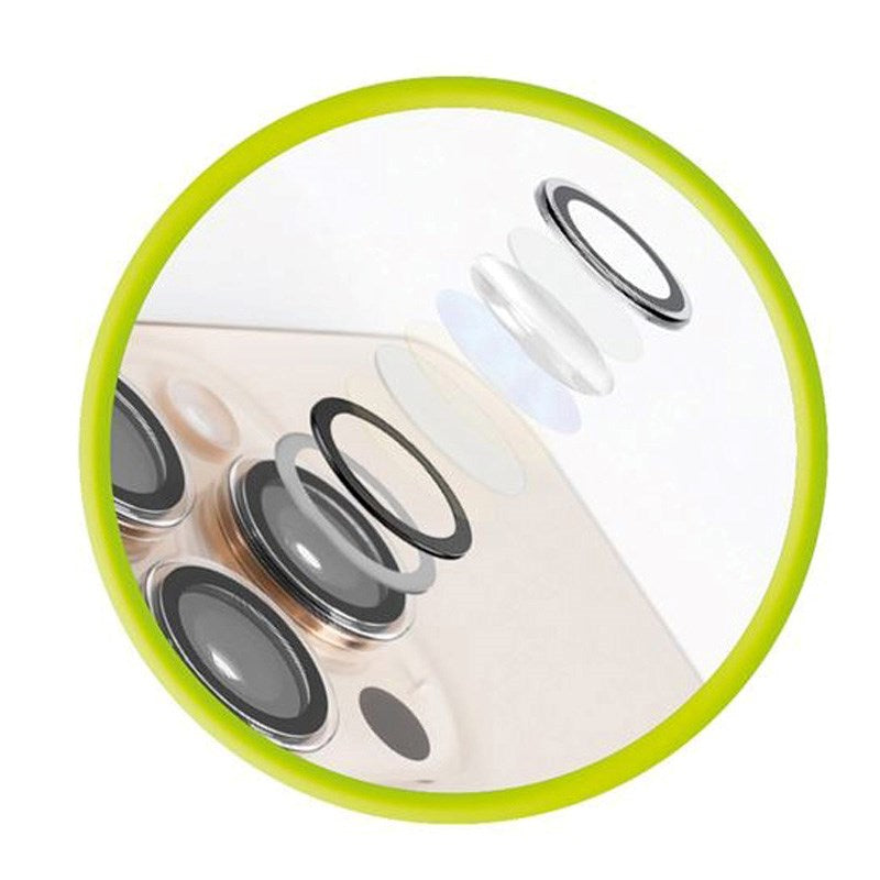 Mobile Origin iPhone 17 Kameralinseglas inkl. Monteringsværktøj - Sort
