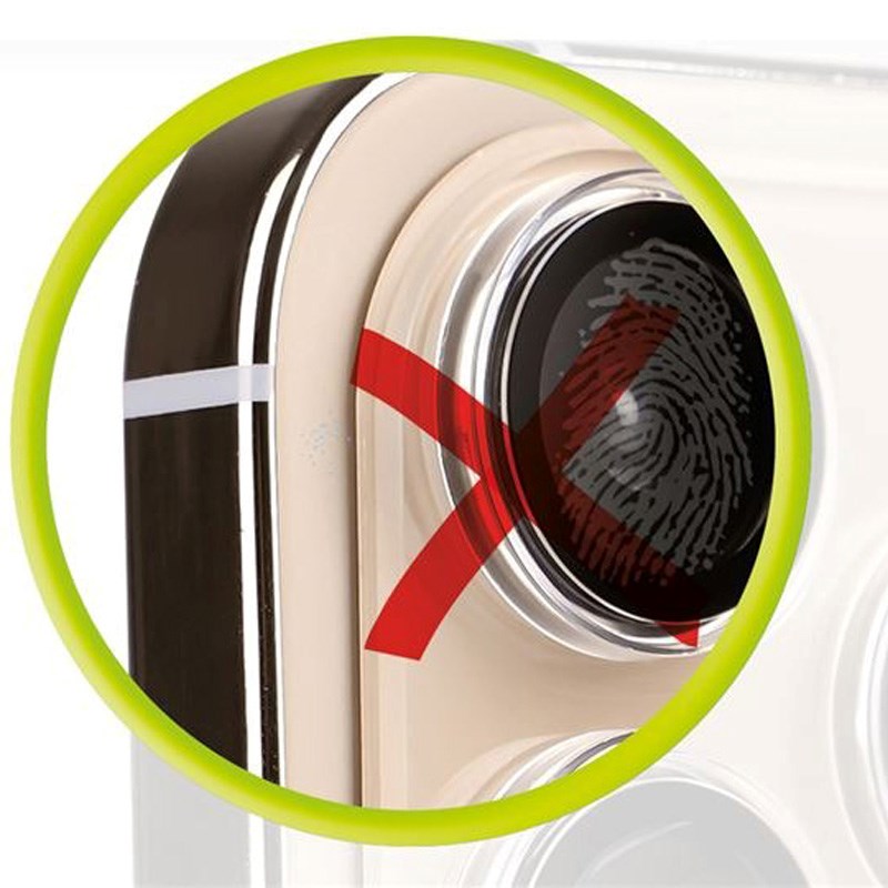 Mobile Origin iPhone 17 Kameralinseglas inkl. Monteringsværktøj - Gennemsigtig