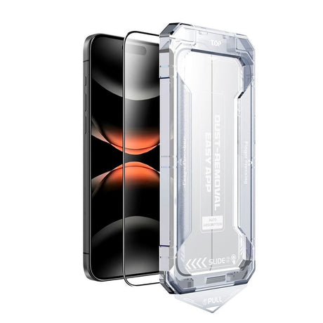 Mobile Origin iPhone 17 Screen Guard Skærmbeskyttelsesglas inkl. Easy Applicator - Gennemsigtig