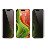 Mobile Origin iPhone 17 Screen Guard Skærmbeskyttelse inkl. Monteringssæt - Privacy Funktion - 2 stk. - Gennemsigtig