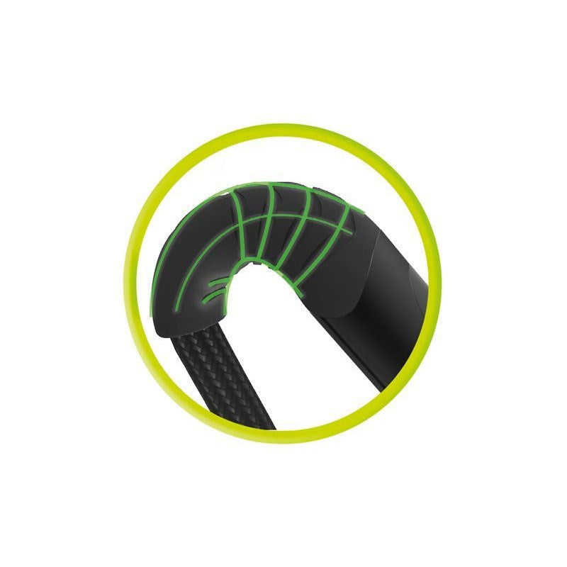 Mobile Origin USB-A til USB-C Kabel m. Indbygget Display - 66W - 1,5 m - Sort