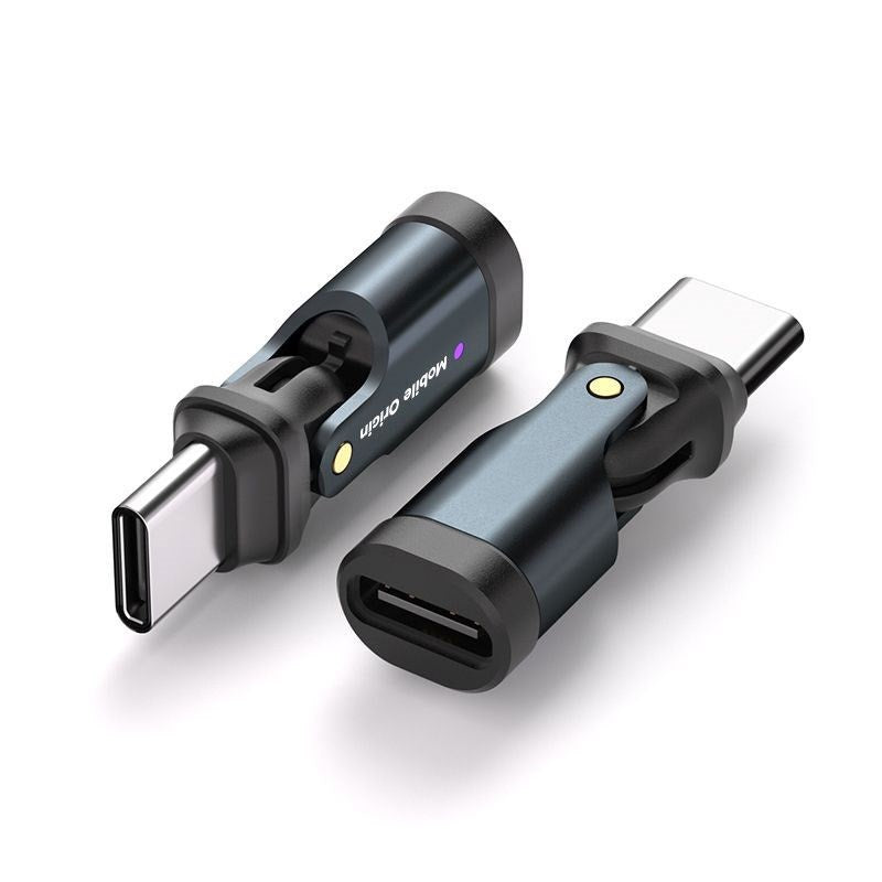 Mobile Origin 240W Rotationsadapter - USB-C - Grå