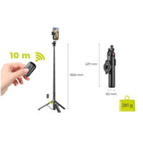 Mobile Origin 2-i-1 Magnetisk Tripod - MagSafe Kompatibel - Sort
