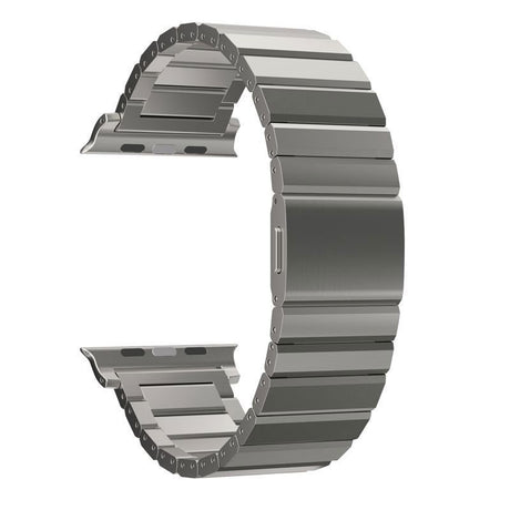 Apple Watch (42/44/SE/45/46/49mm) Mobile Origin Titanium Urrem - Sølv
