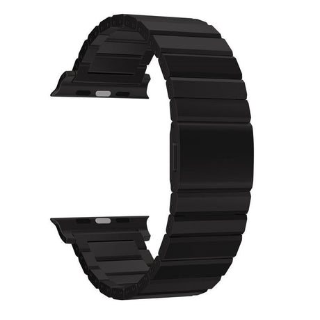 Apple Watch (42/44/SE/45/46/49mm) Mobile Origin Titanium Urrem - Sort
