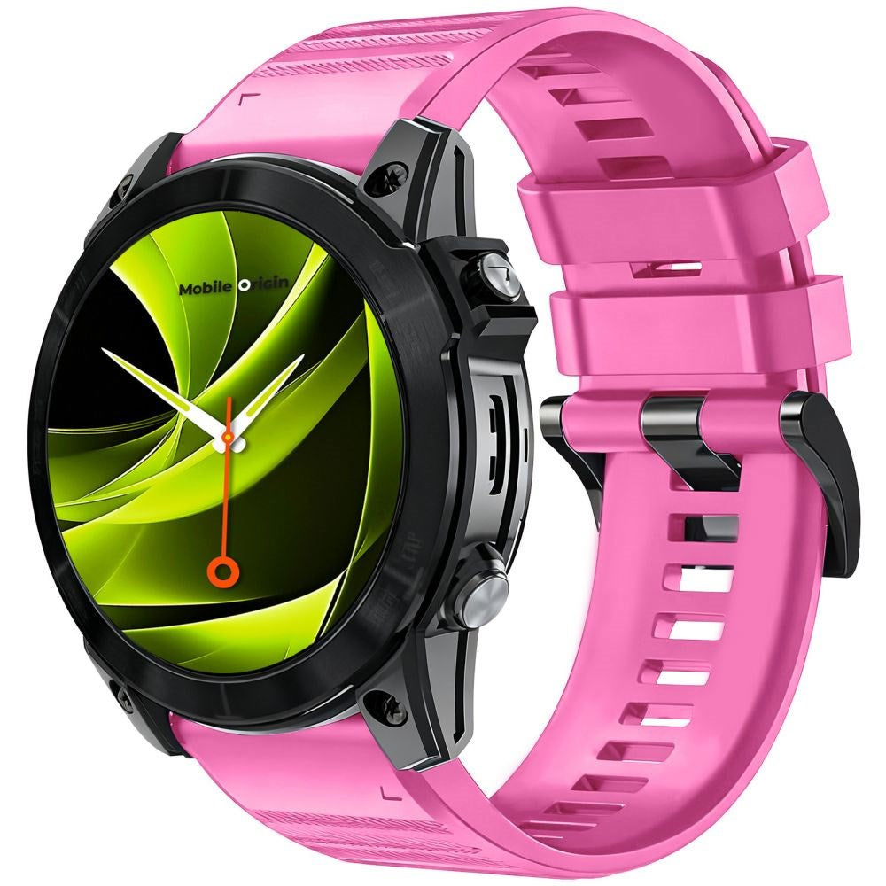 Mobile Origin Universal Garmin Silikonerem (22mm QuickFit) - Lyserød