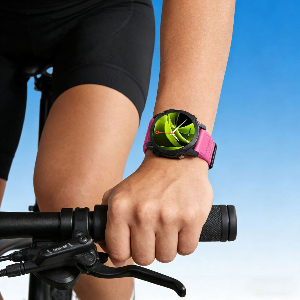 Mobile Origin Universal Garmin Silikonerem (26mm QuickFit) - Lyserød