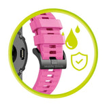 Mobile Origin Universal Garmin Silikonerem (26mm QuickFit) - Lyserød