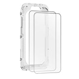 iPhone 16 / 15 - Mobile Origin EasyGlass Skærmbeskyttelse - 2 stk. - Gennemsigtig