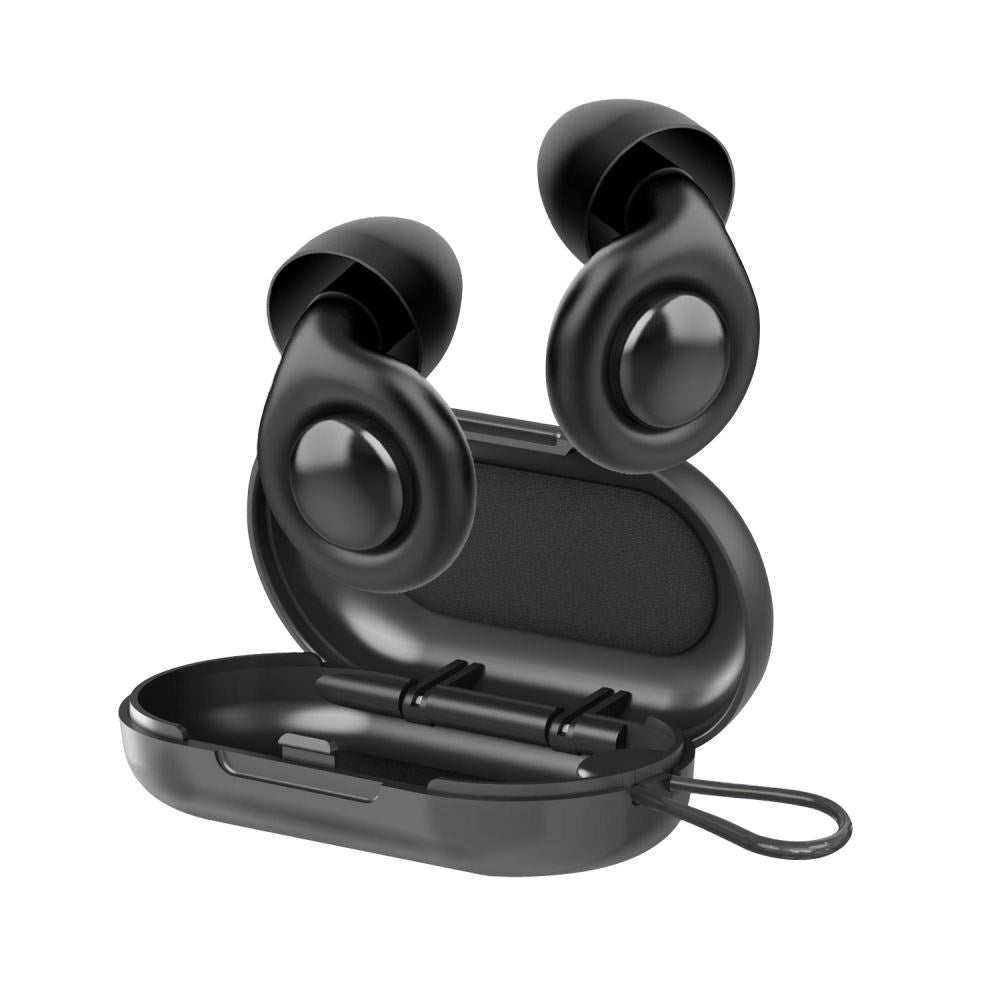 Mobile Origin Støjreducerende Ørepropper - Ergonomisk Design - Størrelse L / M / S / XS - Sort