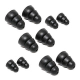 ISOtunes Ørepropper Triple Flange (All Size) til ISOtunes In-Ear Headset - 5 Par - Sort