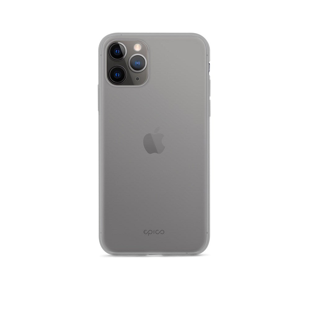 Epico - iPhone 11 Pro Silikone Cover - Gennemsigtig / Sort