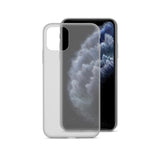 Epico - iPhone 11 Pro Silikone Cover - Gennemsigtig / Sort