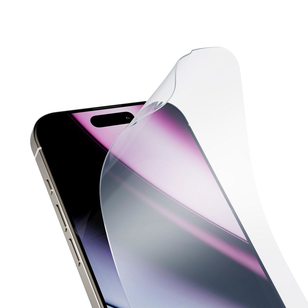 Epico - iPhone 17e / 16e / 14 / 13 / 13 Pro Flexiglass Skærmbeskyttelsesglas - Gennemsigtig