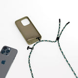 Epico iPhone 14 Pro Silikone Necklace Bagside Cover - Grøn