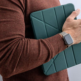 iPad Air 10.9-11" (2025-2020) / Pro 11" (2022-2018) Epico Hero Flip Case - Origami - Grøn