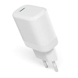 Epico Resolve USB-C Vægoplader PD 30W GaN med USB-C Kabel - 1.2 Meter - Hvid