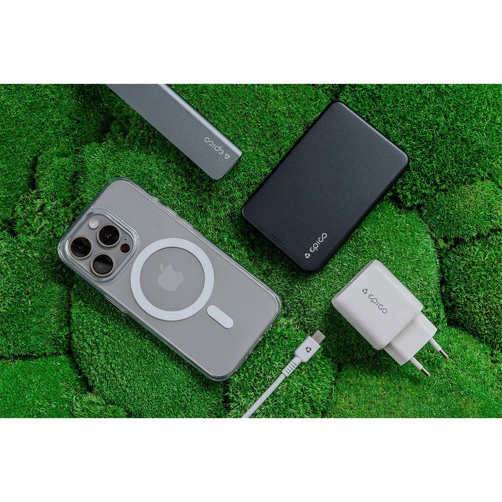 Epico Resolve Vægoplader PD 30W GaN med USB-C - Hvid