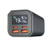 Epico Aluminium Powerbank m. 100W - 20.000 mAh -  2 x USB-A - 2 x USB-C - Grå