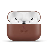 Epico AirPods Pro (2. Gen.) Cover - Ægte Læder - Brun