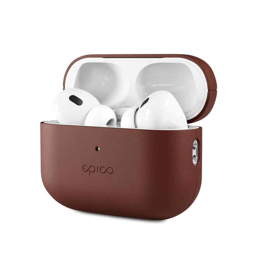 Epico AirPods Pro (2. Gen.) Cover - Ægte Læder - Brun