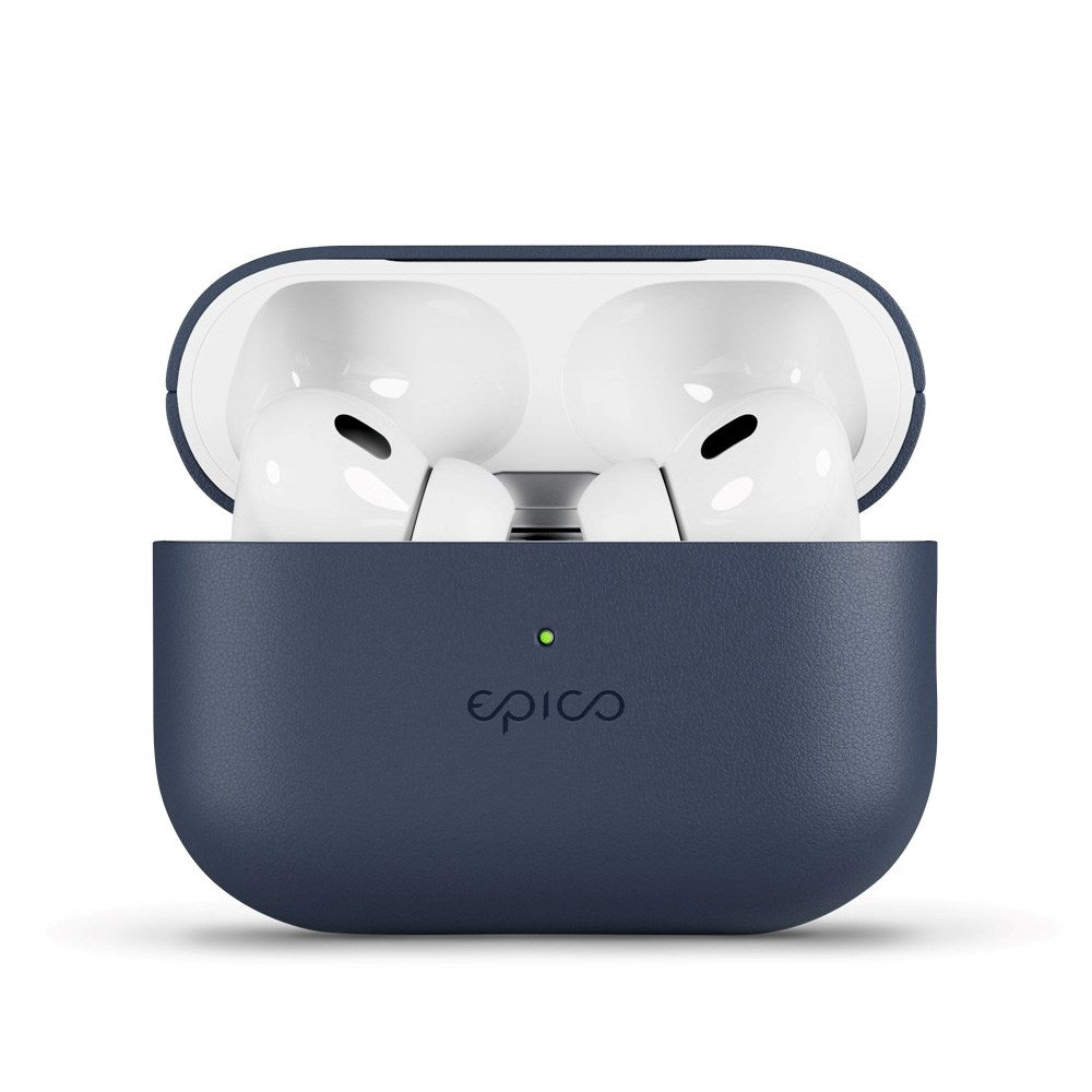 Epico AirPods Pro (2. Gen.) Cover - Ægte Læder - Blå