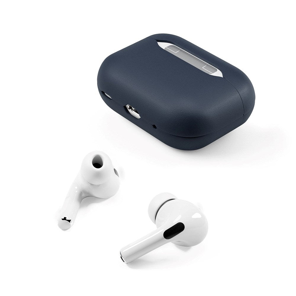 Epico AirPods Pro (2. Gen.) Cover - Ægte Læder - Blå