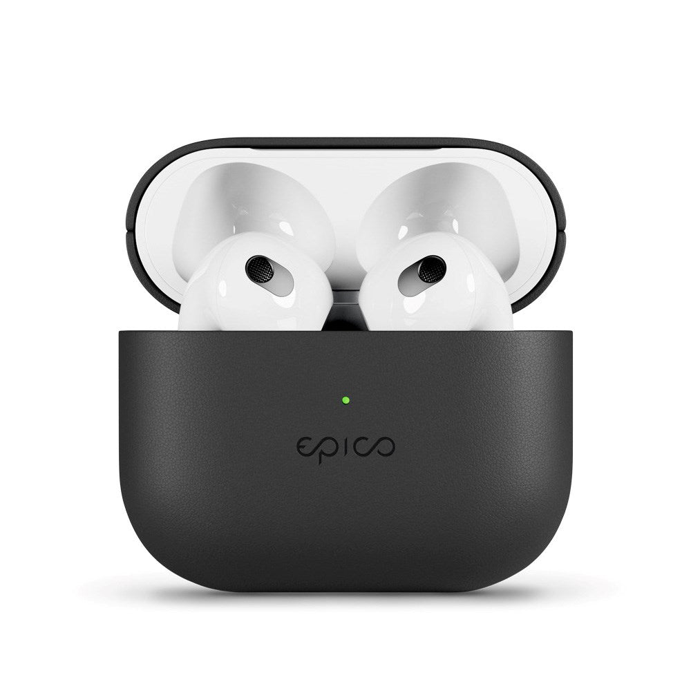 Epico AirPods (3. Gen.) Cover - Ægte Læder - Sort