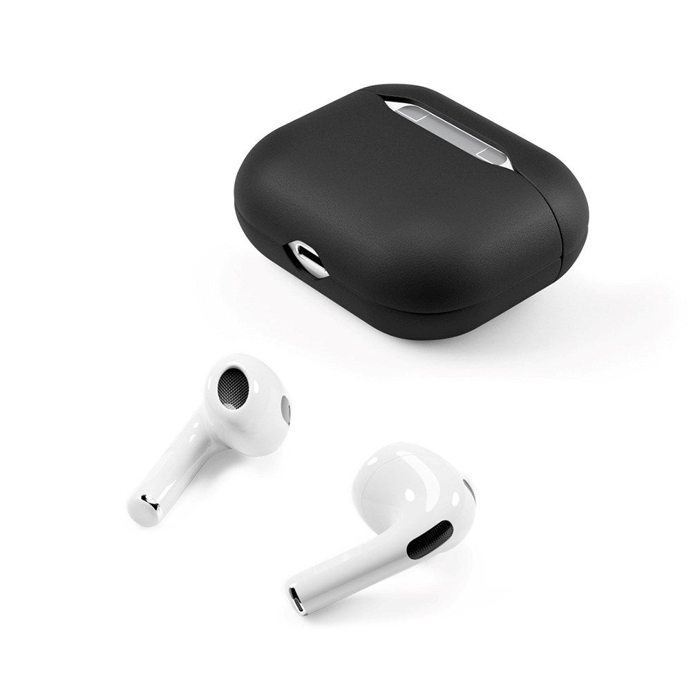 Epico AirPods (3. Gen.) Cover - Ægte Læder - Sort