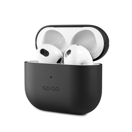 Epico AirPods (3. Gen.) Cover - Ægte Læder - Sort