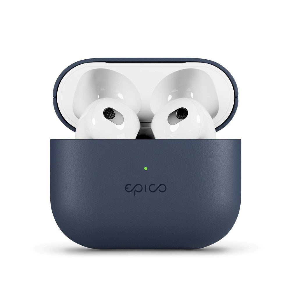 Epico AirPods (3. Gen.) Cover - Ægte Læder - Blå