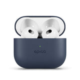 Epico AirPods (3. Gen.) Cover - Ægte Læder - Blå