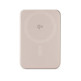 Epico 15W UltraPack EM51 5000 mAh Slim Alu Mag+ Power Bank - m. USB-C - Qi2 / MagSafe Kompatibel - Desert Titanium