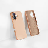 iPhone 16 Plus Epico Mag+ Silikone Bagside Cover - MagSafe Kompatibel - Desert Titanium