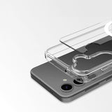 Spello Mag+ Clear Case - Samsung Galaxy S24 / S25 - MagSafe Kompatibel - Gennemsigtig