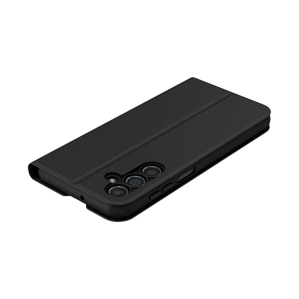 Spello Samsung Galaxy A16 (4G/5G) Kunstlæder Flip Cover m. Ståfunktion - Sort