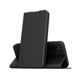 Spello Samsung Galaxy A36 (5G) Kunstlæder Flip Cover m. Ståfunktion - Sort