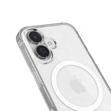 Epico - iPhone 16 - ImpactBuffer Mag+ Cover - MagSafe Kompatibel - Gennemsigtig