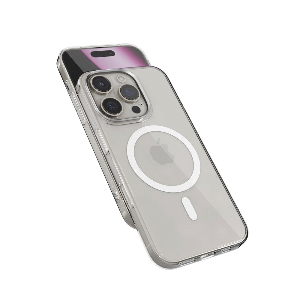 Epico - iPhone 16 Pro Max - SlimGlass Mag+ Cover - MagSafe Kompatibel - Gennemsigtig