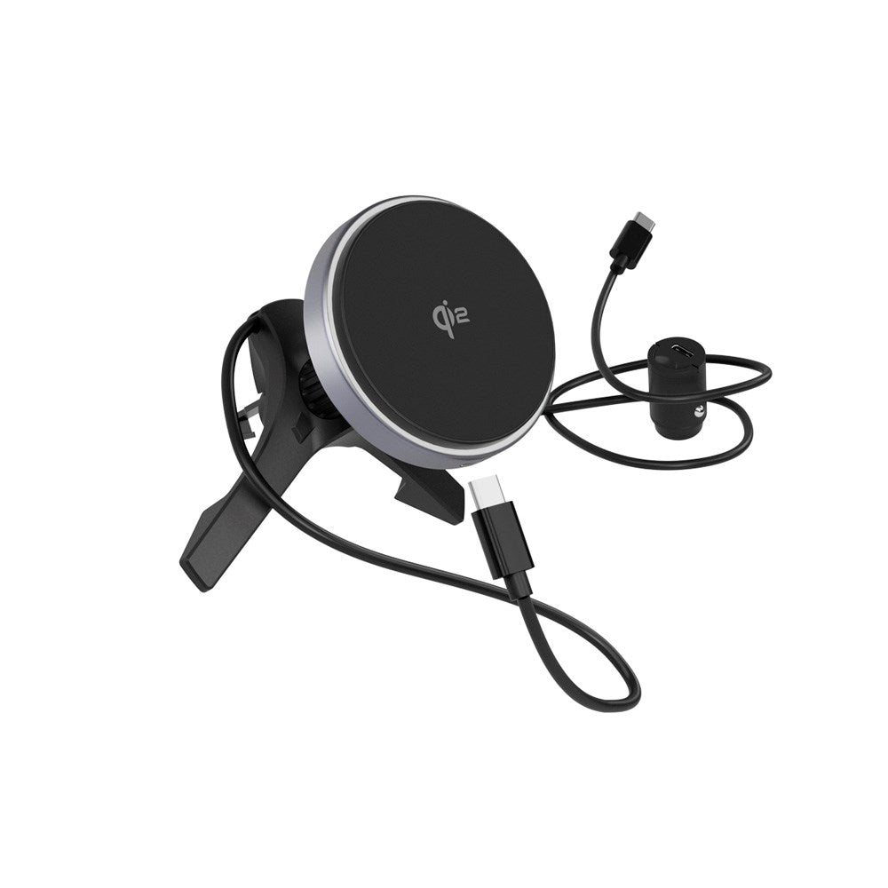 Epico UltraDrive Mobilholder til Ventilationsanlæg - MagSafe / Qi2 Kompatibel - Sort