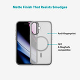 Epico HeroMatte Pro Mag+ Cover - iPhone 17 - MagSafe Kompatibel - Grå