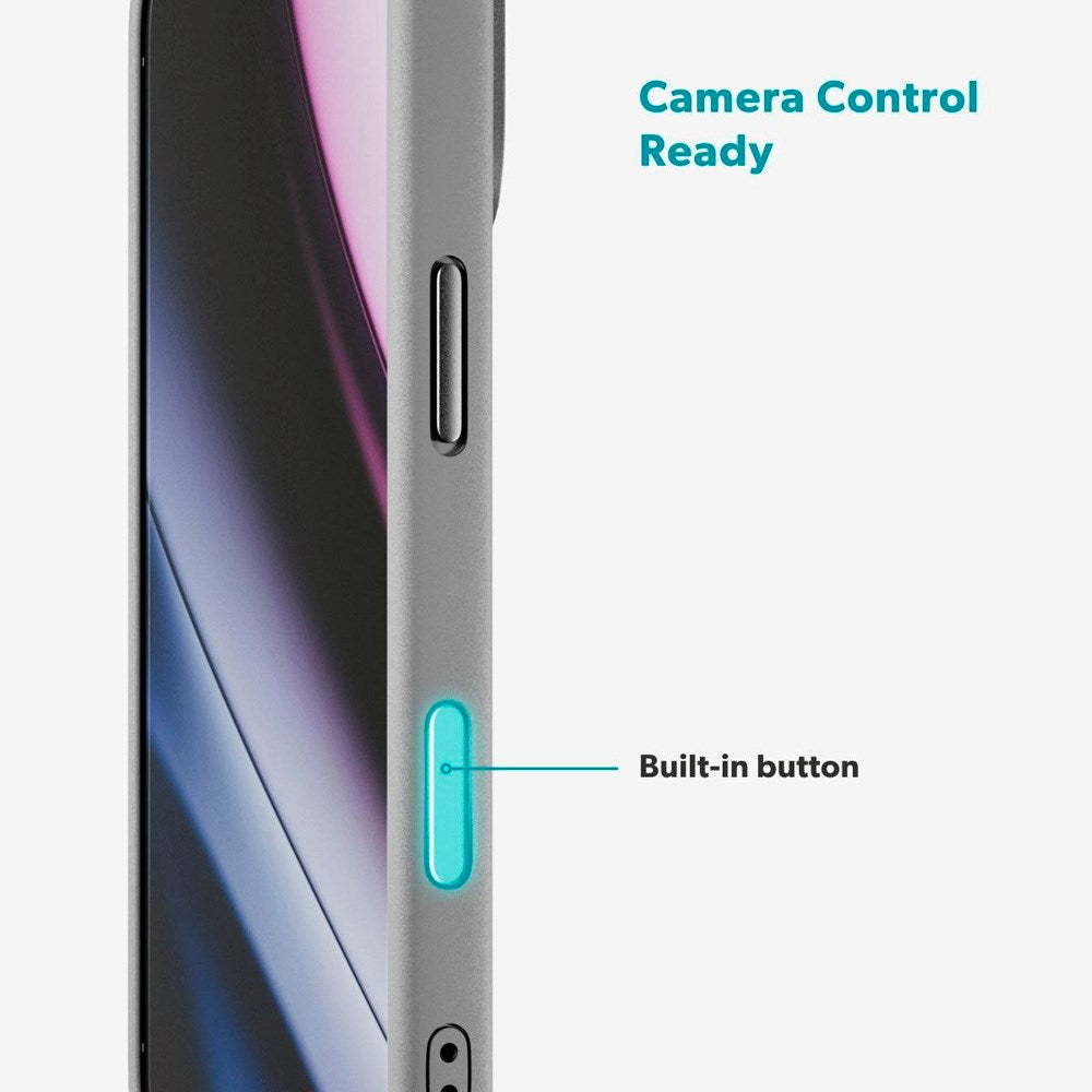 Epico HeroMatte Pro Mag+ Cover - iPhone 17 Pro - MagSafe Kompatibel - Grå